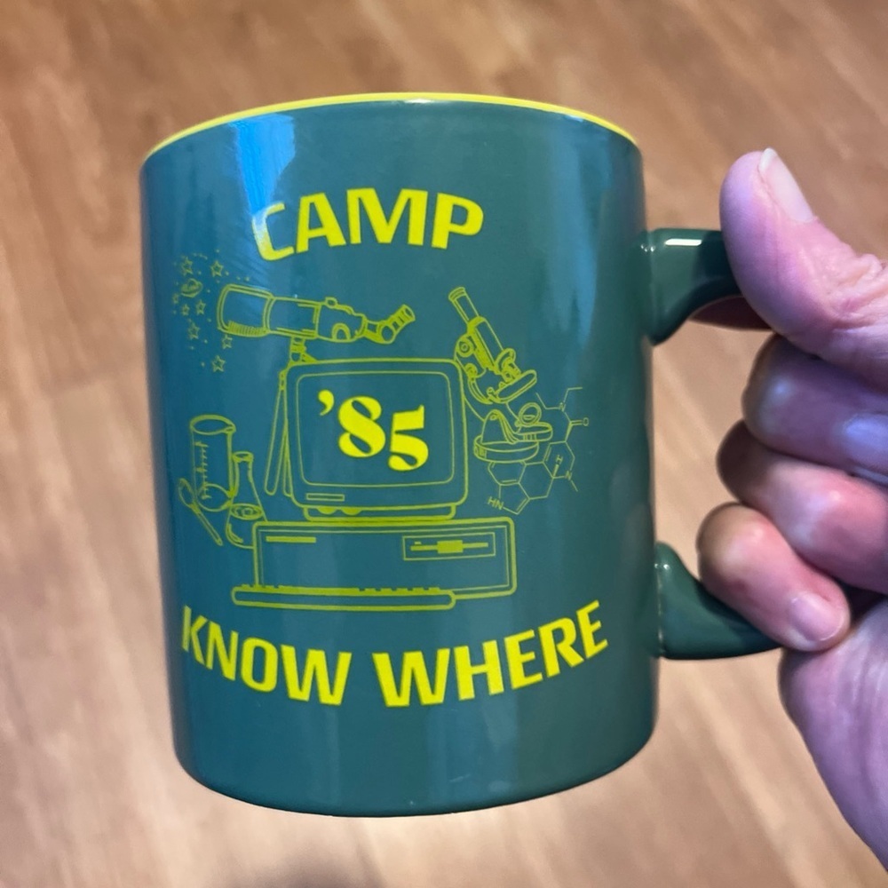 Netflix Green Spirit Mug camp know where